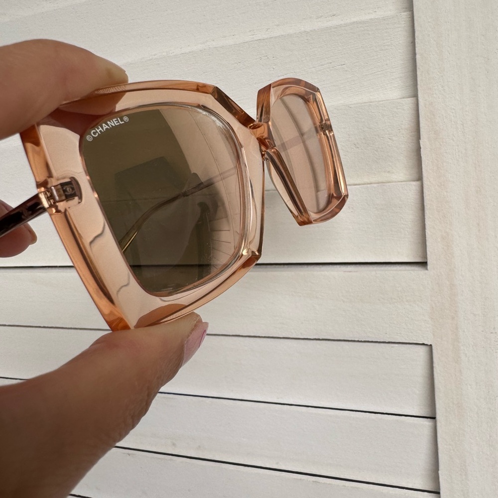 CHANEL Women's Sunglasses - Pink - Picture 8 of 15
